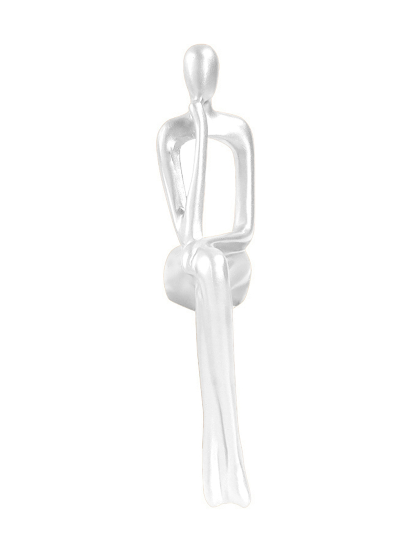 Статуэтка "Человек с мечтой" белая MBM HOME модель DH-ST-28 WHITE Фото