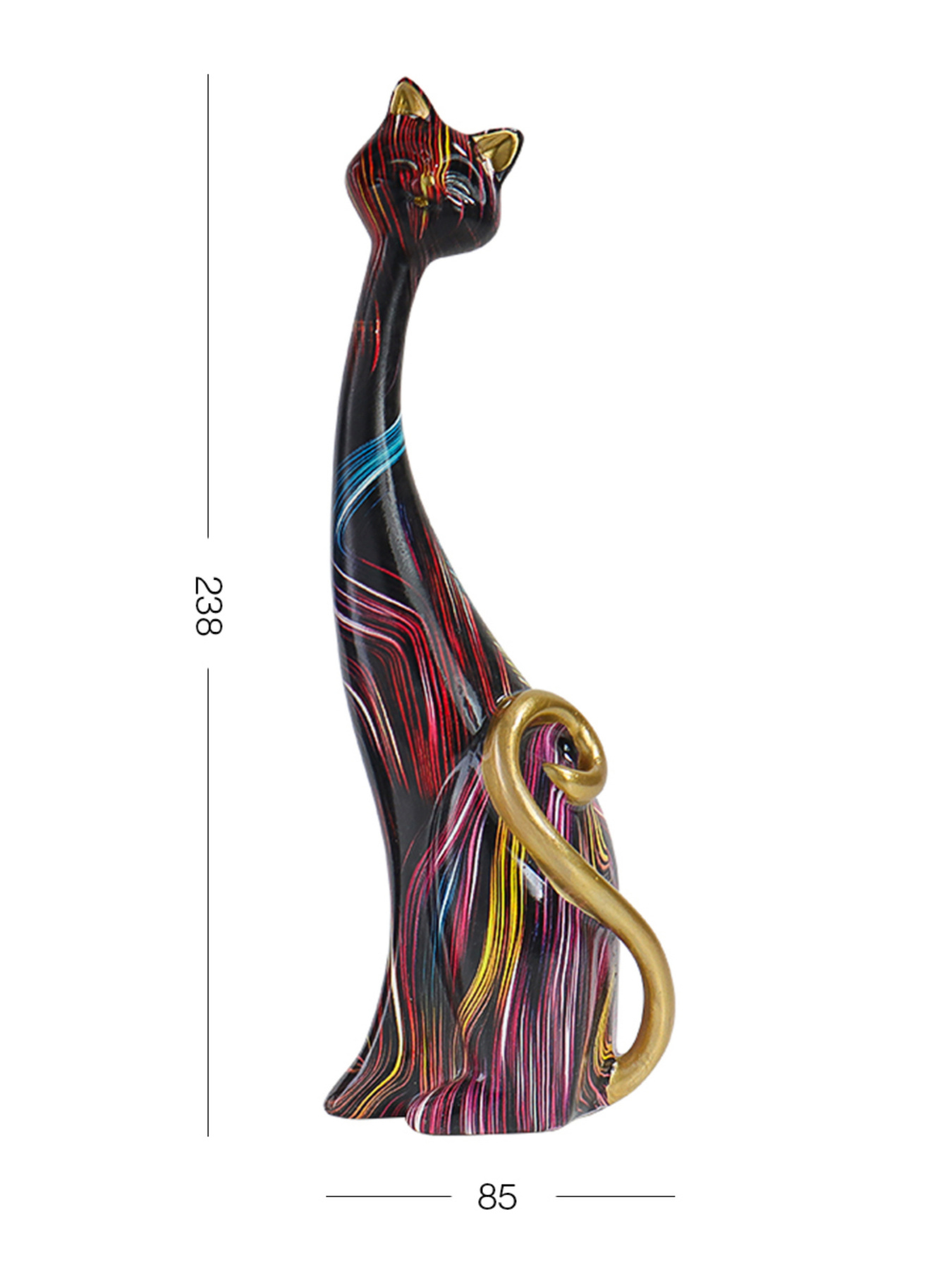 Статуэтка "Кошка" MBM HOME модель DH-ST-21 COLOR Фото