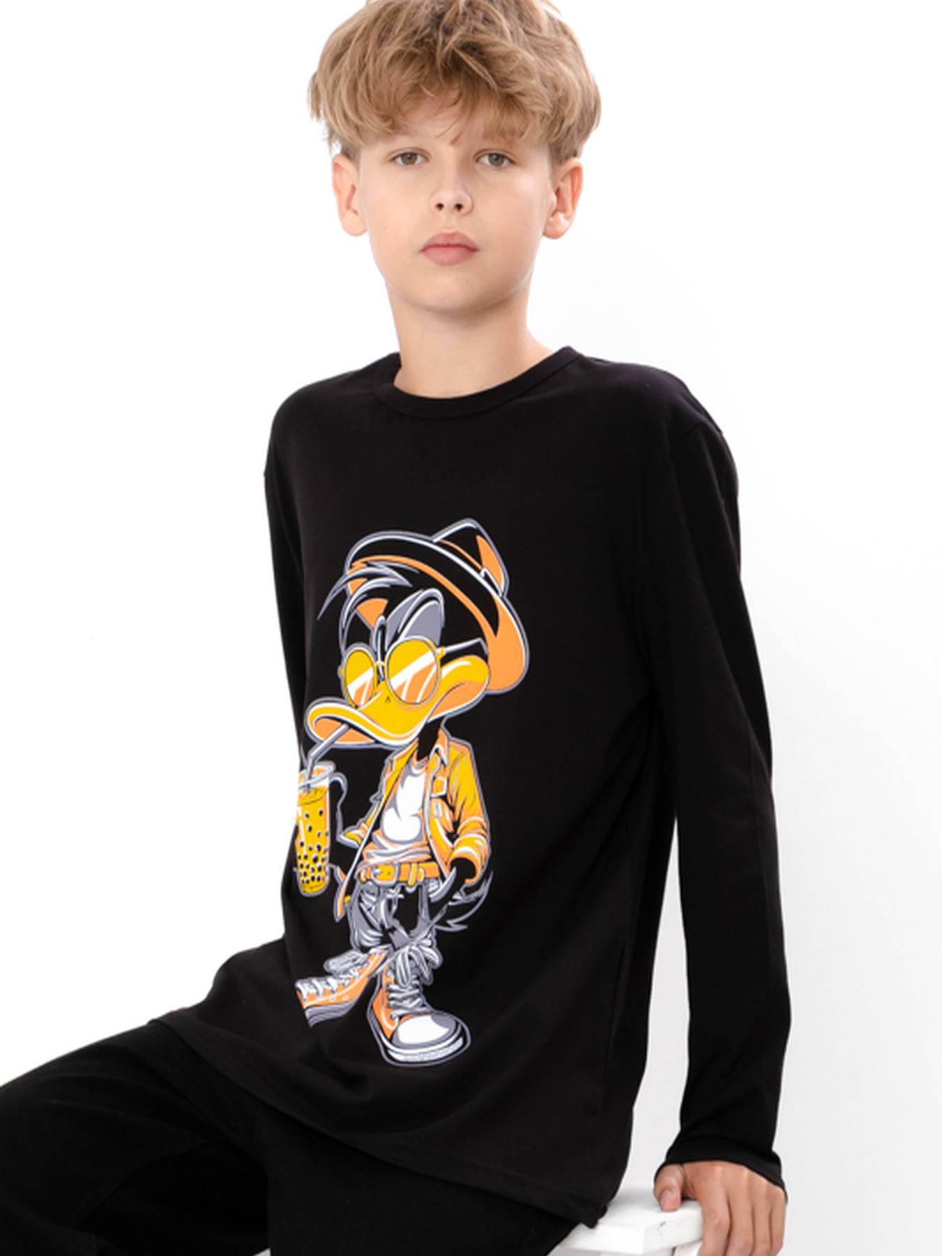 Худи и свитшоты Носи своє модель 6363-036-33-1-3-chornij-daffy-duck Худи и свитшоты Носи своє модель 6363-036-33-1-3-chornij-daffy-duck Фото