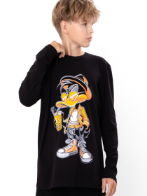 Худи и свитшоты Носи своє модель 6363-036-33-1-3-chornij-daffy-duck Фото