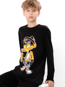 Худи и свитшоты Носи своє модель 6363-036-33-1-3-chornij-daffy-duck Фото