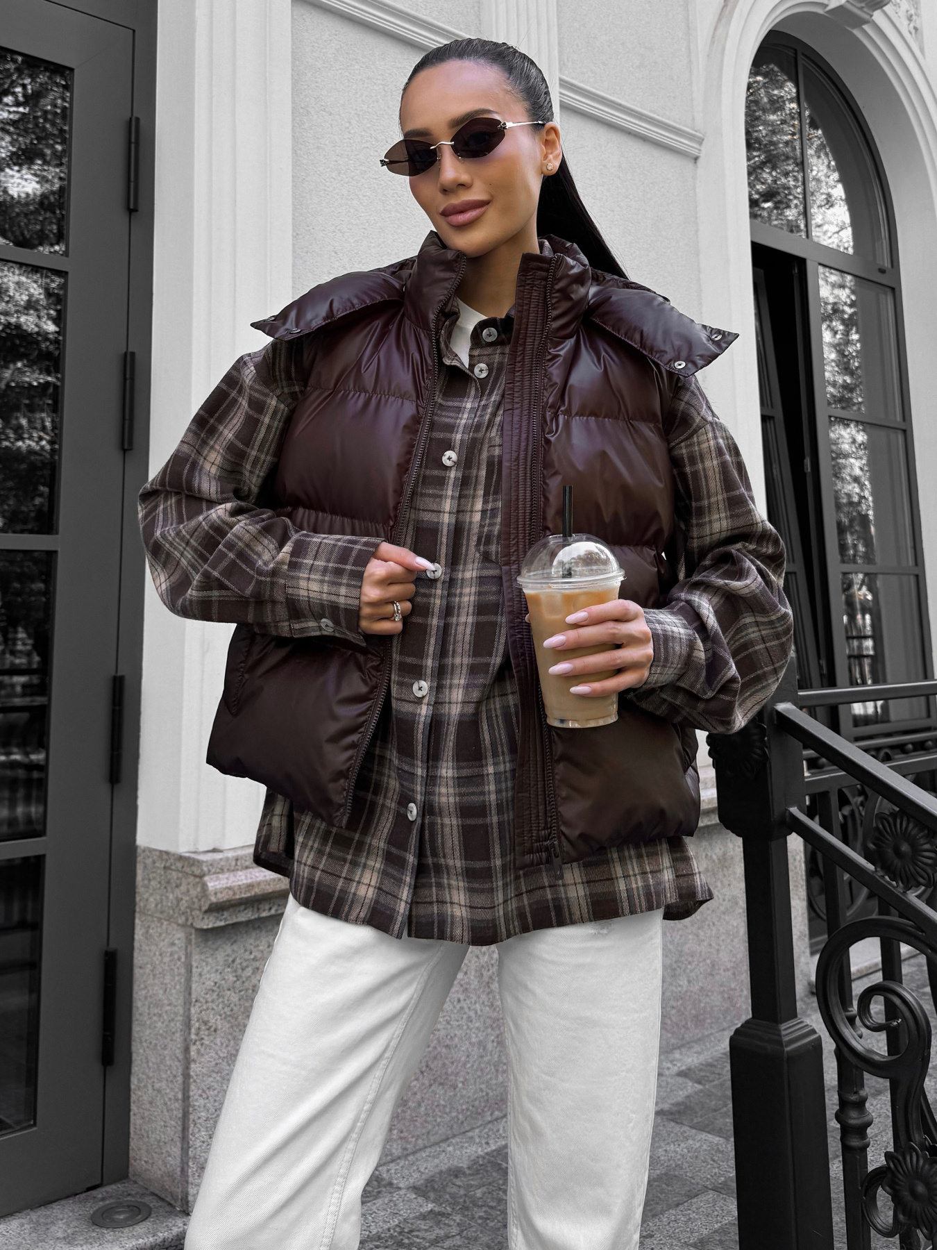 Куртки и дубленки Jadone Fashion модель Zhylet_Kul_shokol Фото