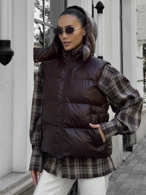 Куртки и дубленки Jadone Fashion модель Zhylet_Kul_shokol Фото