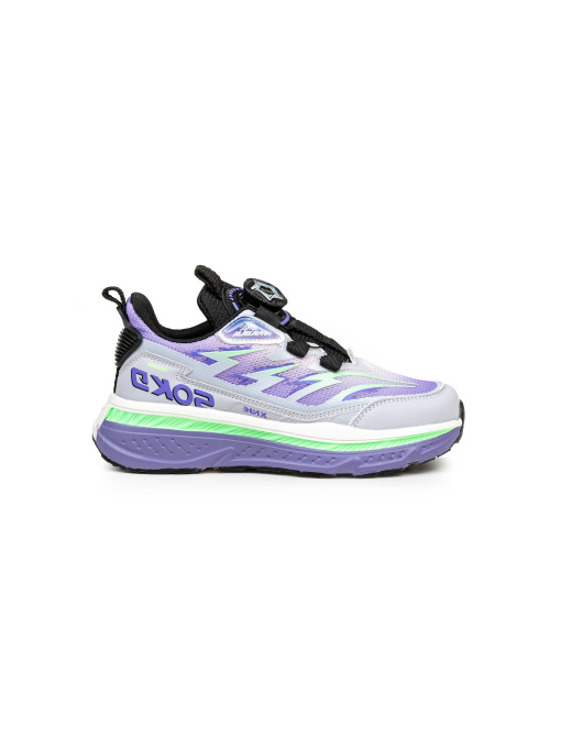 Кроссовки Calorie  модель L36602 сіро-бузкові (32-37) Фото