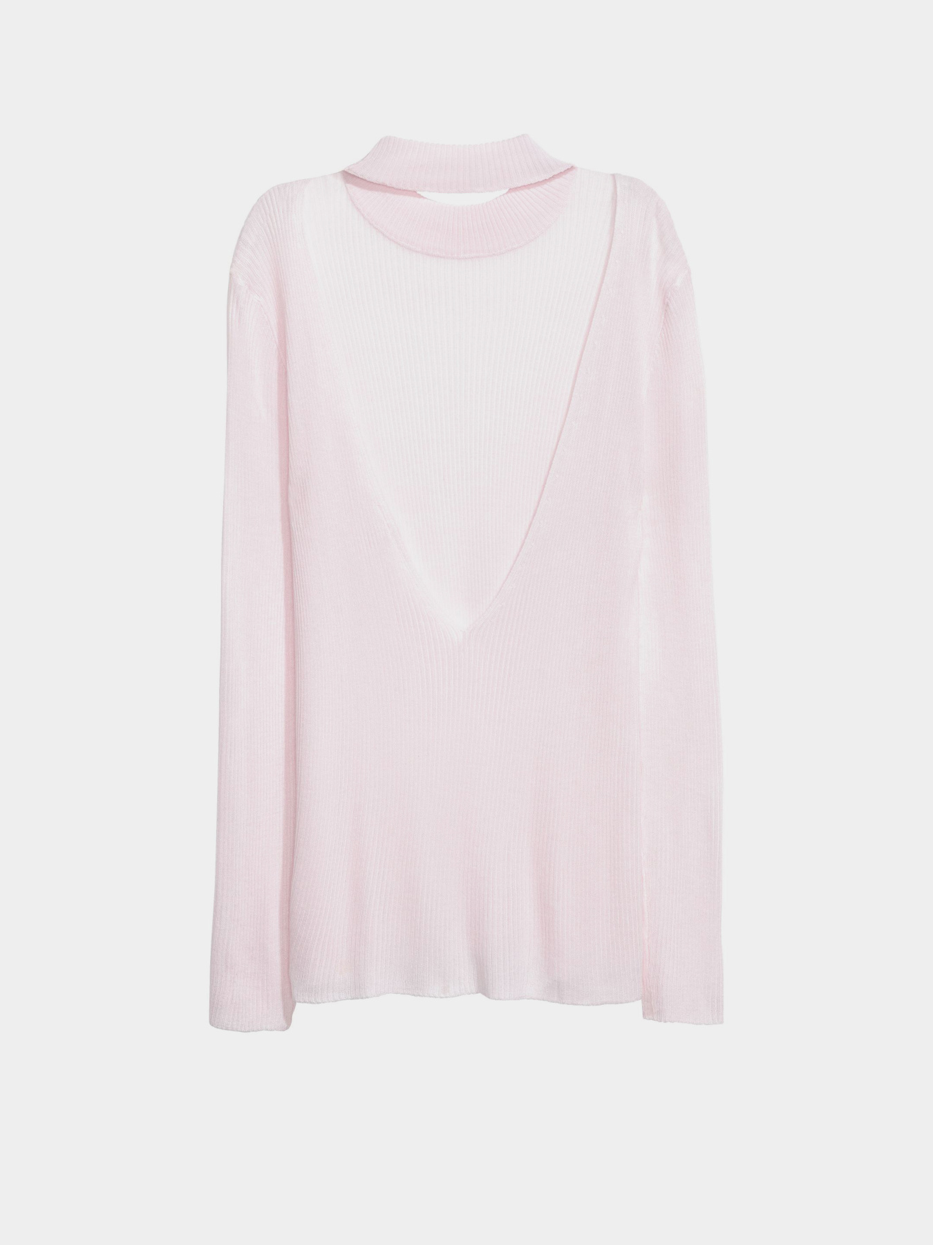 Худи и свитшоты H&M модель 4655345RP12_Светло-розовый Фото