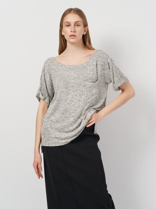 Худи и свитшоты H&M модель 1002030arl_Светло-серый Фото