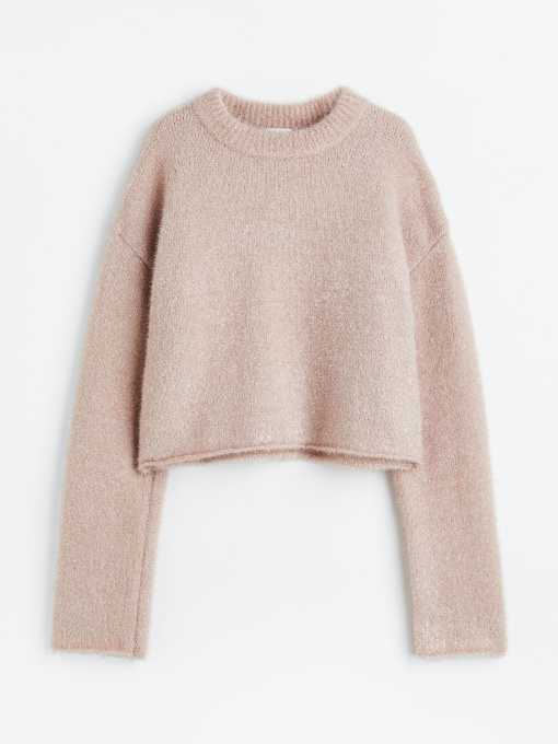 Худи и свитшоты H&M модель 1118571arl_Пудровый Фото