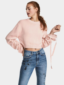Худи и свитшоты H&M модель 1458965arl_Пудровый Фото