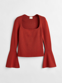 Худи и свитшоты H&M модель 1125581ral_Терракотовый Фото