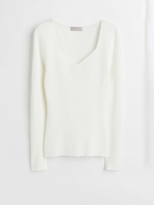 Худи и свитшоты H&M модель 10261695wer_Молочный Фото