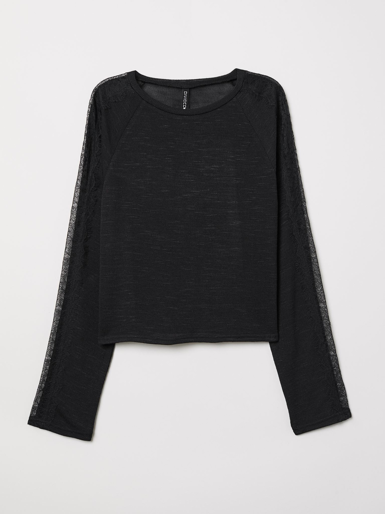 Худи и свитшоты H&M модель 6753788dlog_Черный Фото