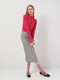 Худи и свитшоты H&M модель 9148682arl_Малиновый Фото