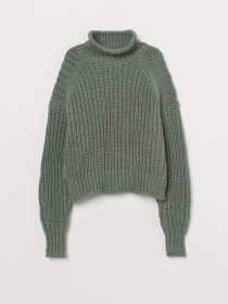 Худи и свитшоты H&M модель 8732792wer_Зеленый Фото
