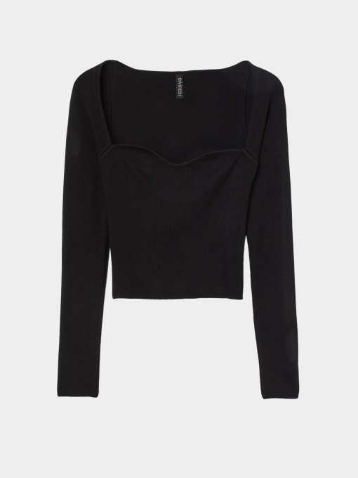 Худи и свитшоты H&M модель 9540873wer_Черный Фото