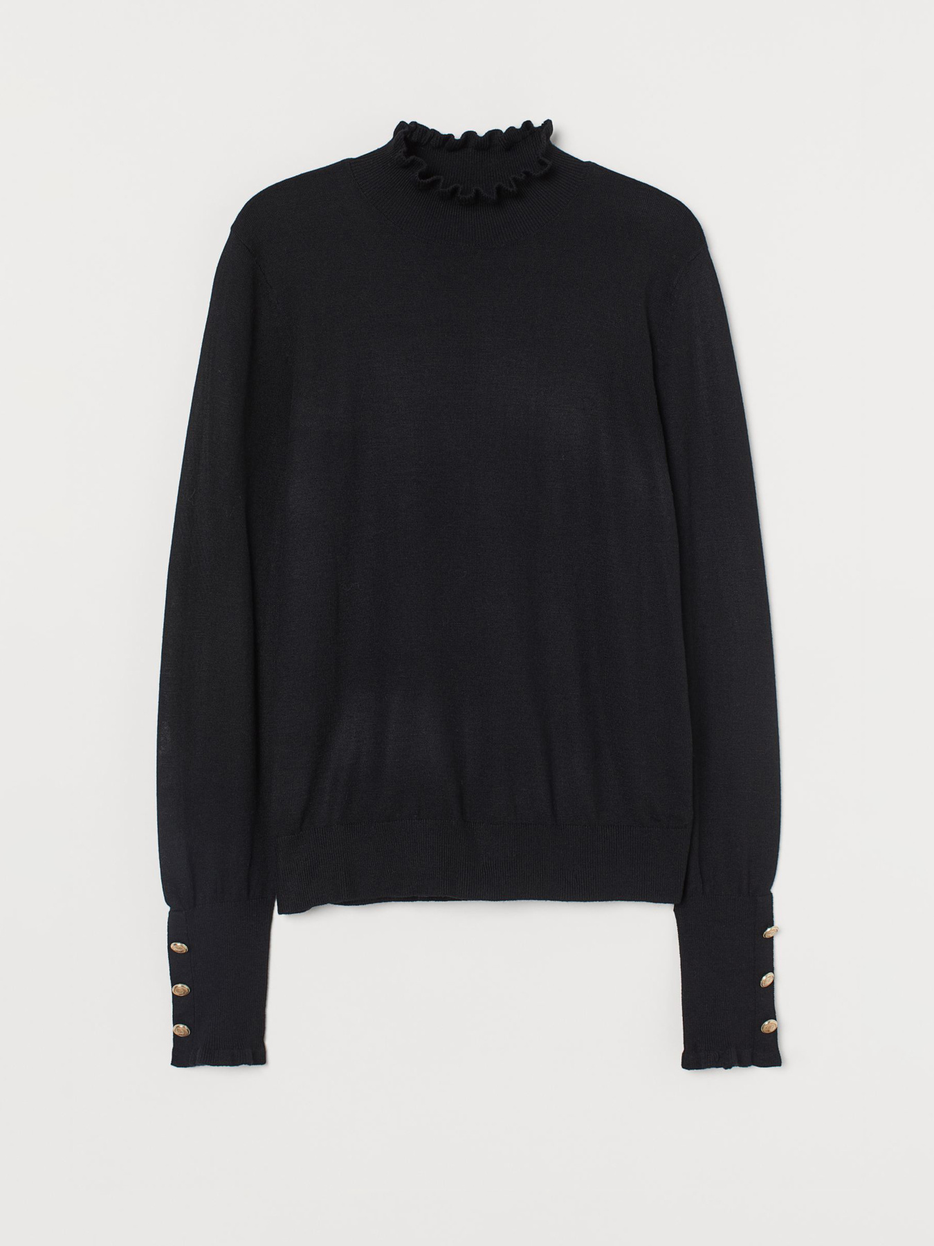 Худи и свитшоты H&M модель 9082922wer_Черный Фото