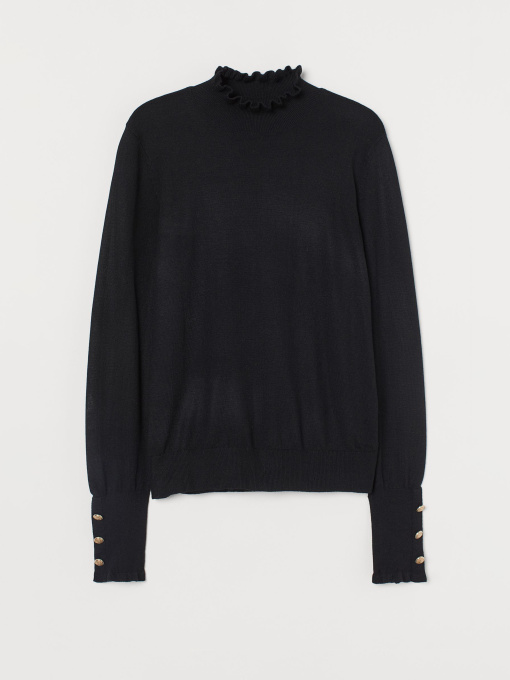Худи и свитшоты H&M модель 9082922wer_Черный Фото