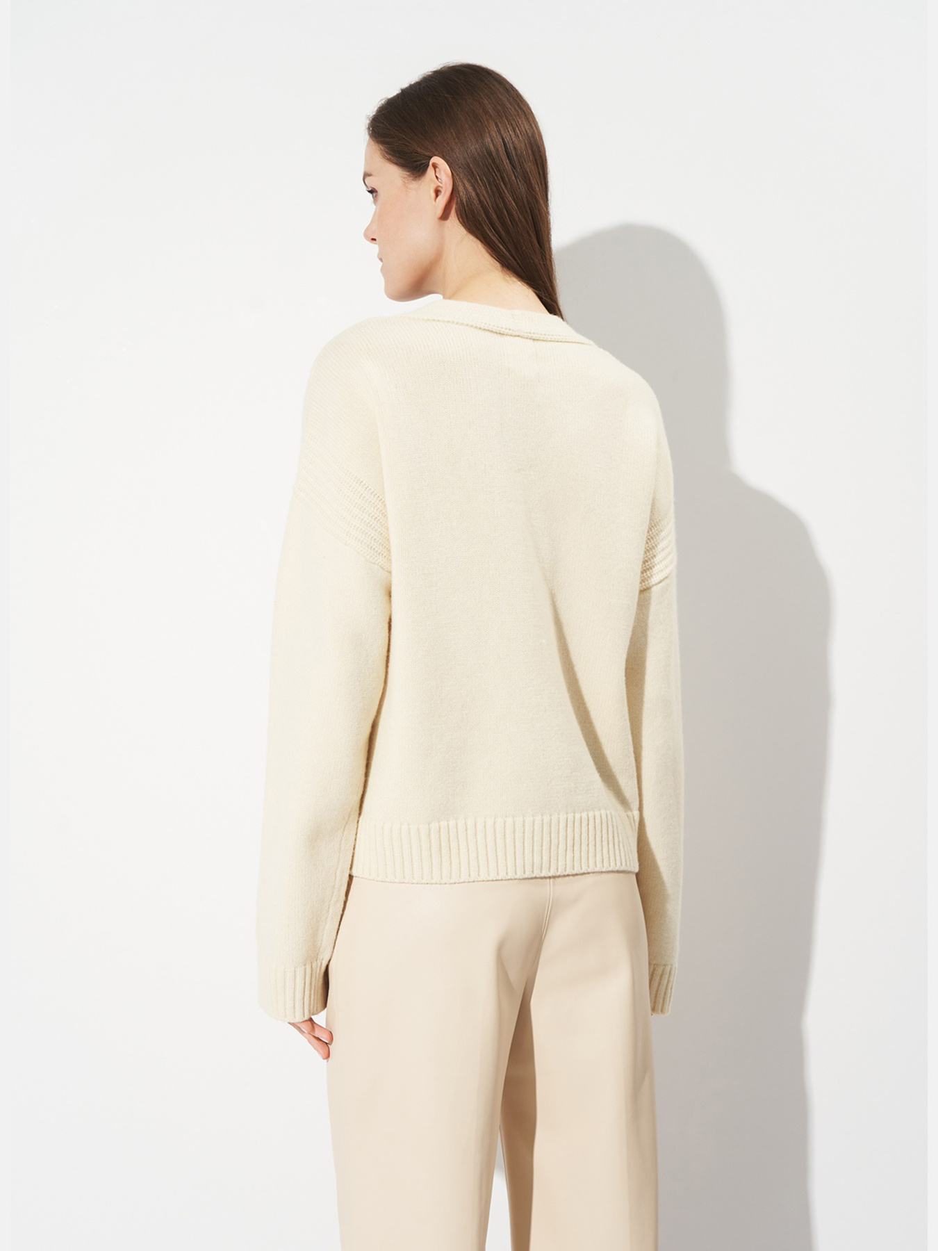 Худи и свитшоты H&M модель 8553031wer_Молочный Фото