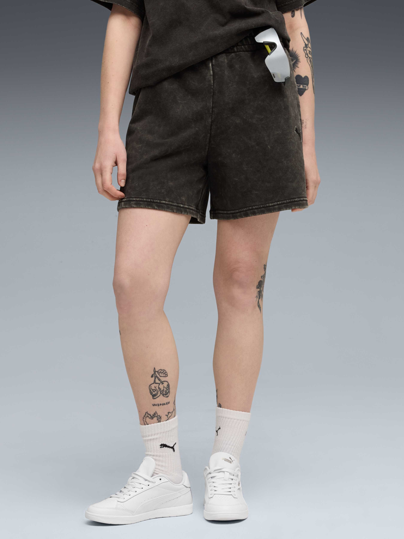 Шорты PUMA Ess Elevated Wash Shorts модель 688105 Шорты PUMA Ess Elevated Wash Shorts модель 688105 Фото