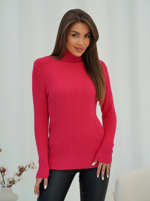 Свитры и кардиганы ISSA Plus модель WN20-575_малиновый Фото