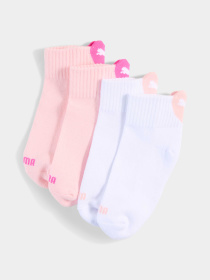 Шкарпетки та гольфи PUMA Kids Heart Logo Quarter модель 938652 Фото
