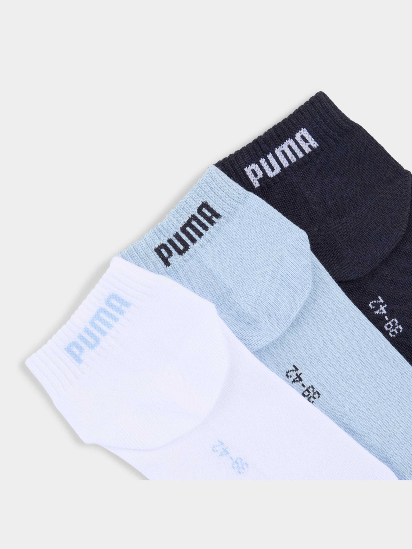 Носки и гольфы PUMA Unisex Quarter Plain 3p модель 938589 Носки и гольфы PUMA Unisex Quarter Plain 3p модель 938589 Фото