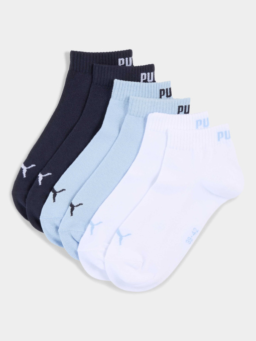 Носки и гольфы PUMA Unisex Quarter Plain 3p модель 938589 Фото