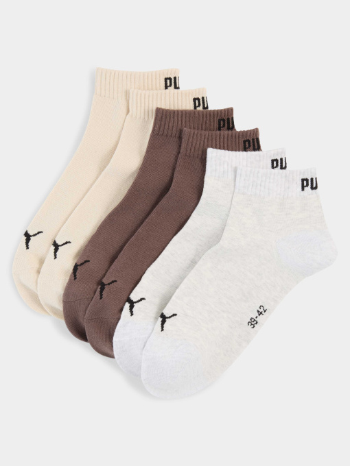 Носки и гольфы PUMA Unisex Quarter Plain 3p модель 938589 Фото