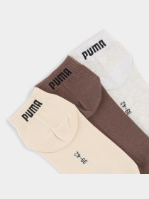 Носки и гольфы PUMA Unisex Quarter Plain 3p модель 938589 Фото