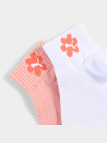 Носки и гольфы PUMA Kids Flower Quarter 2p модель 938647 Фото