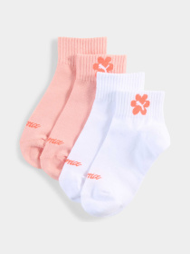 Носки и гольфы PUMA Kids Flower Quarter 2p модель 938647 Фото