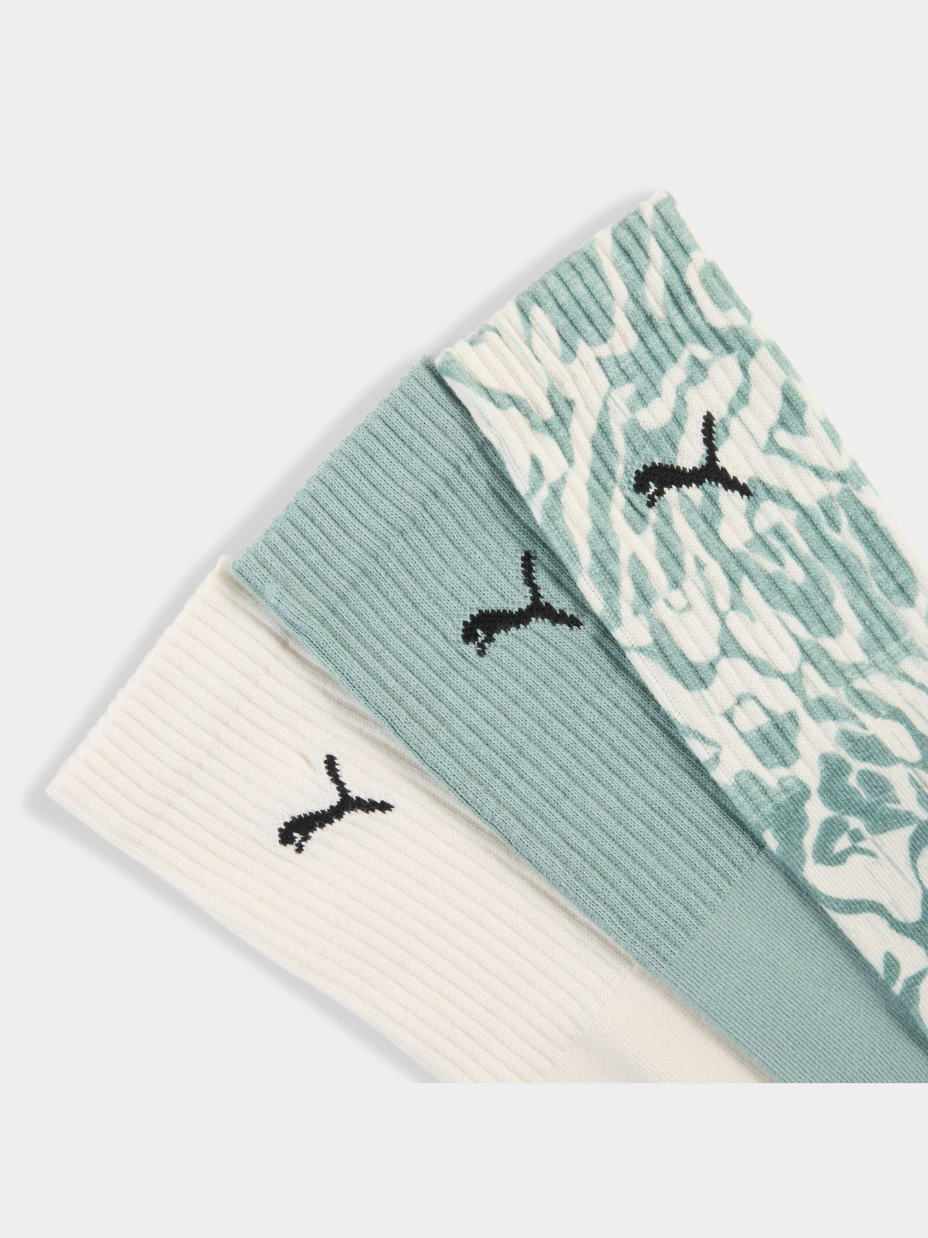 Носки и гольфы PUMA Unisex Printed Crew 3p модель 938641 Фото
