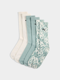 Носки и гольфы PUMA Unisex Printed Crew 3p модель 938641 Фото