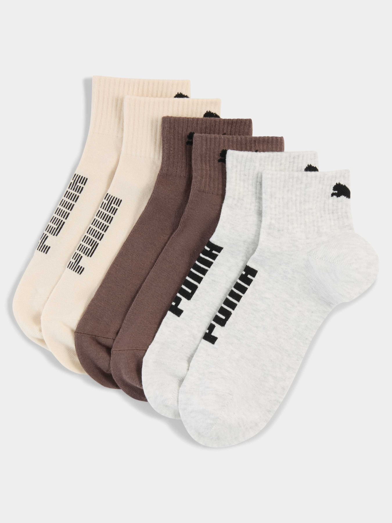 Носки и гольфы PUMA Unisex Rib Logo Quarter модель 947218 Носки и гольфы PUMA Unisex Rib Logo Quarter модель 947218 Фото