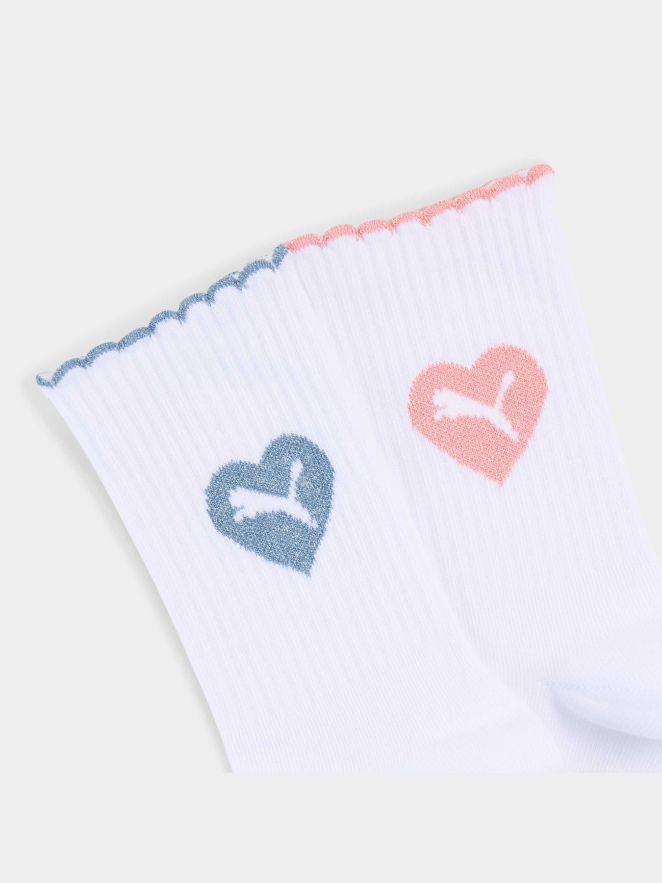 Носки и гольфы PUMA Girls Scallop Edge Sock модель 947234 Фото