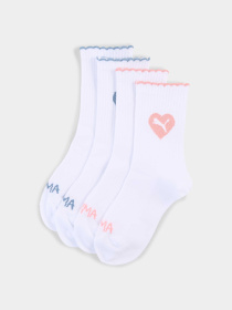 Носки и гольфы PUMA Girls Scallop Edge Sock модель 947234 Фото