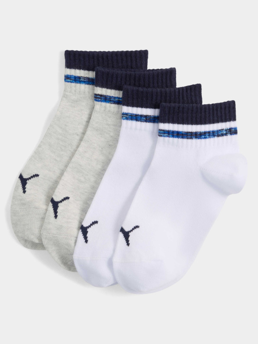 Шкарпетки та гольфи PUMA Boys Heritage Stripe Qu модель 947229 Фото