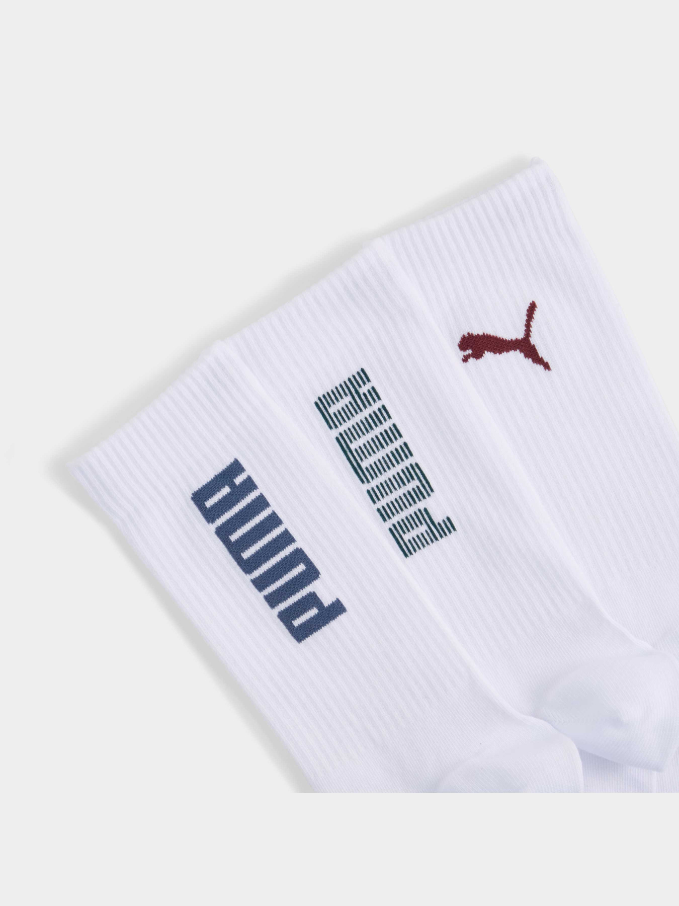 Носки и гольфы PUMA Unisex Rib Logo Crew So модель 947220 Фото