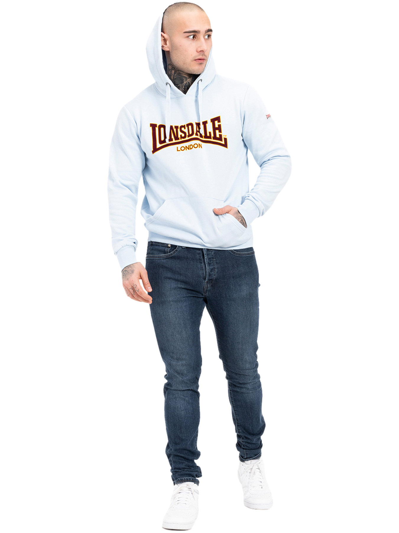 Худи и свитшоты Lonsdale Hooded Classic Ll002 модель 117030 Худи и свитшоты Lonsdale Hooded Classic Ll002 модель 117030 Фото