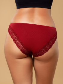 Нижнее белье Brabrabra Бейсіки модель BAN26902001_3_black.powder-rose.burgundy Фото