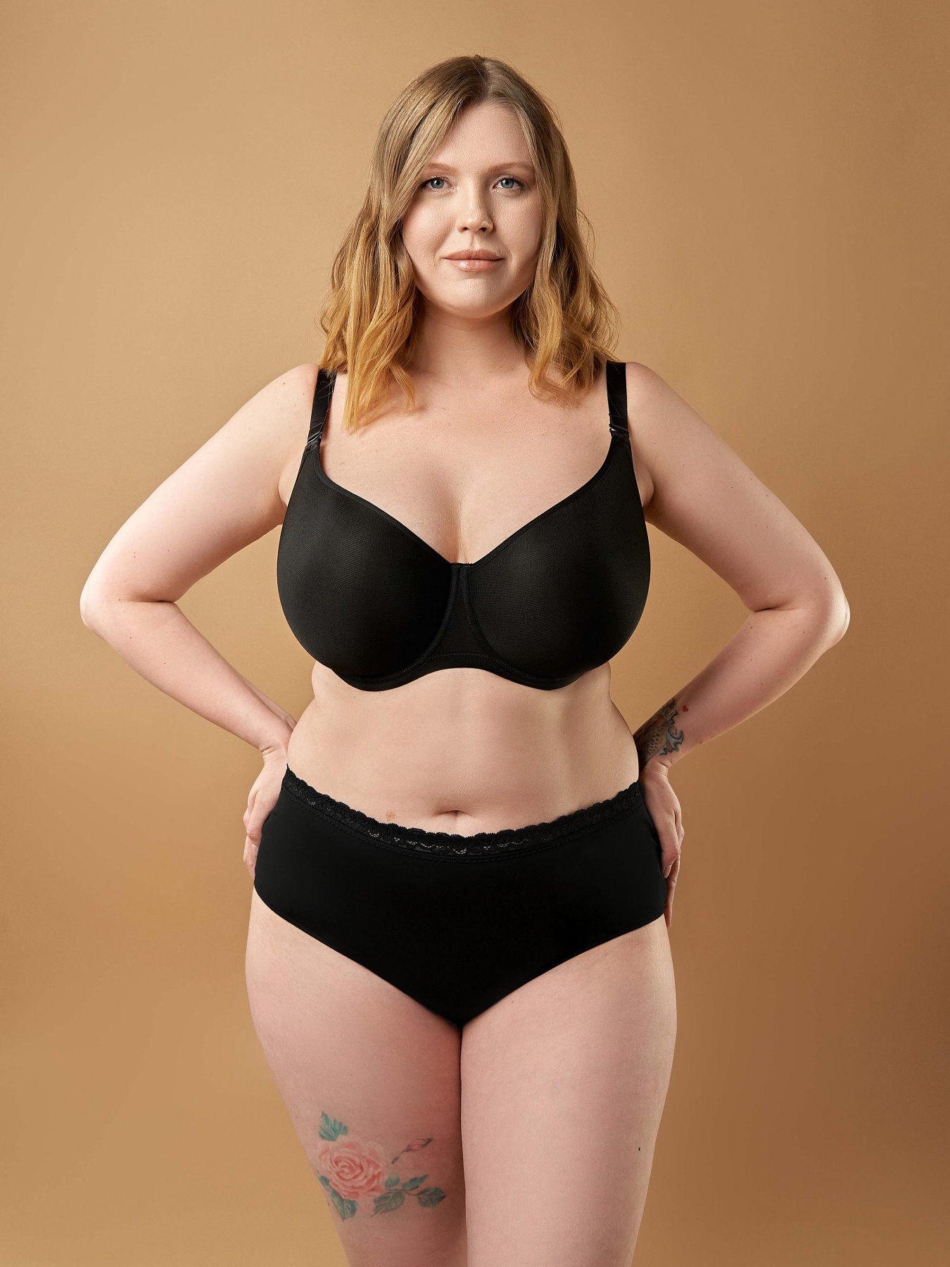 Нижнее белье Brabrabra Бейсіки модель SLZ27602101_2_nude.black Фото