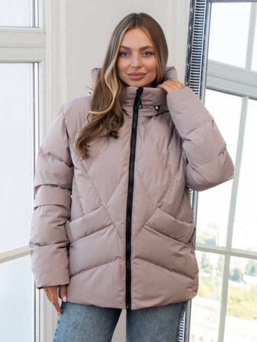 Куртки та дублянки UVENTUM модель Kivi-Nova-beige Фото