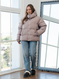 Куртки и дубленки UVENTUM модель Oscar-2-beige Фото