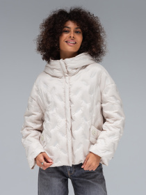 Куртки та дублянки VIVA WEAR модель 6568-milk Фото