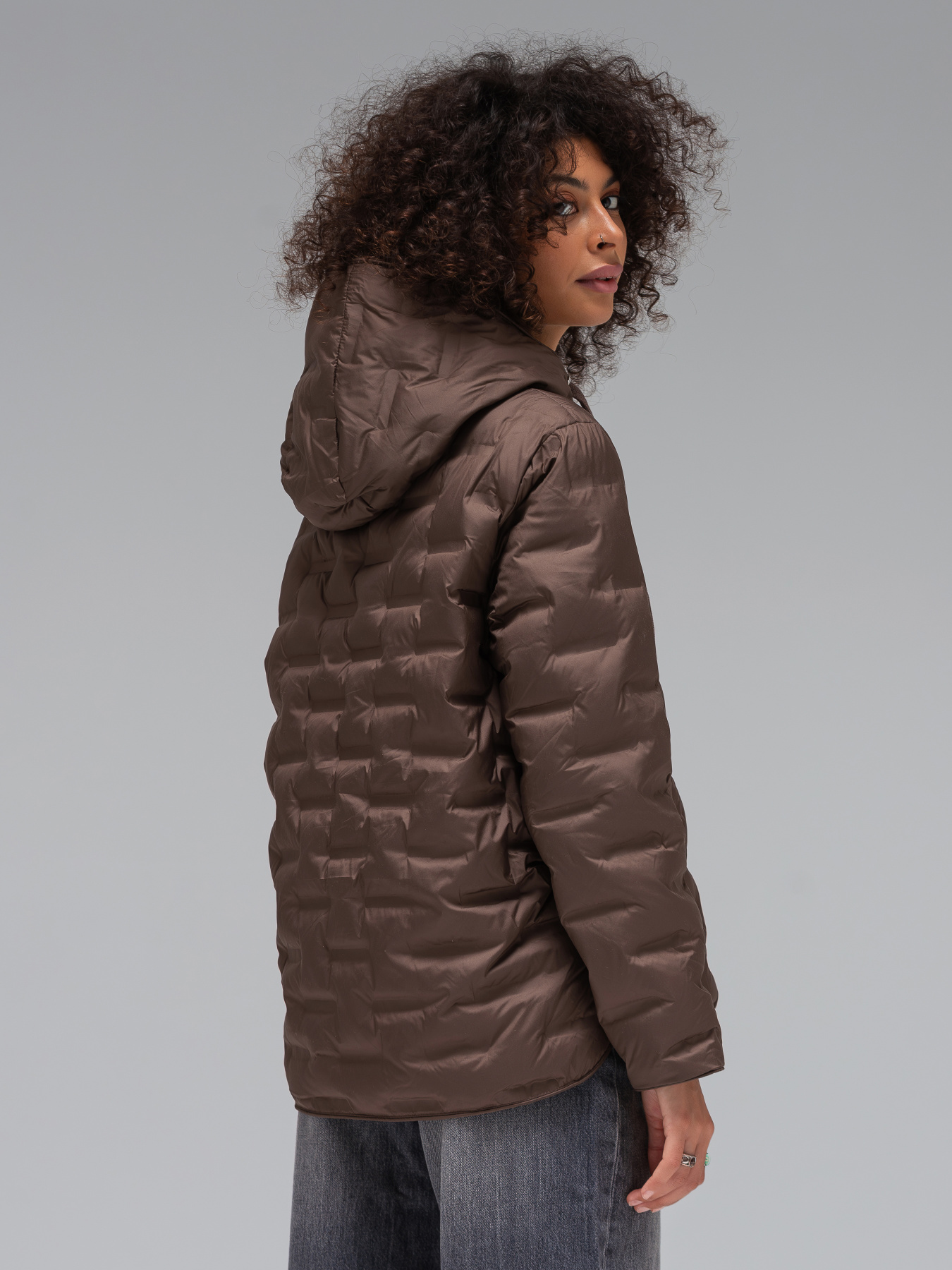 Куртки и дубленки VIVA WEAR модель 6518-brown Фото