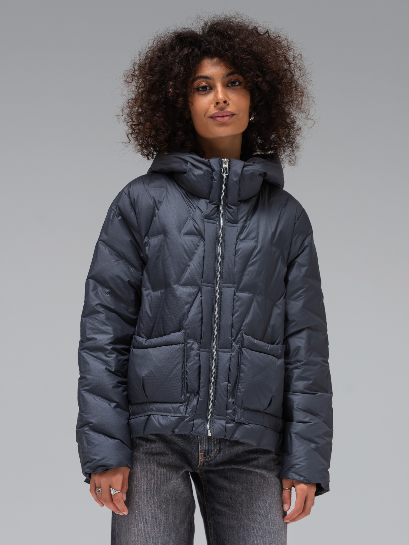 Куртки та дублянки VIVA WEAR модель 8898-gray Фото