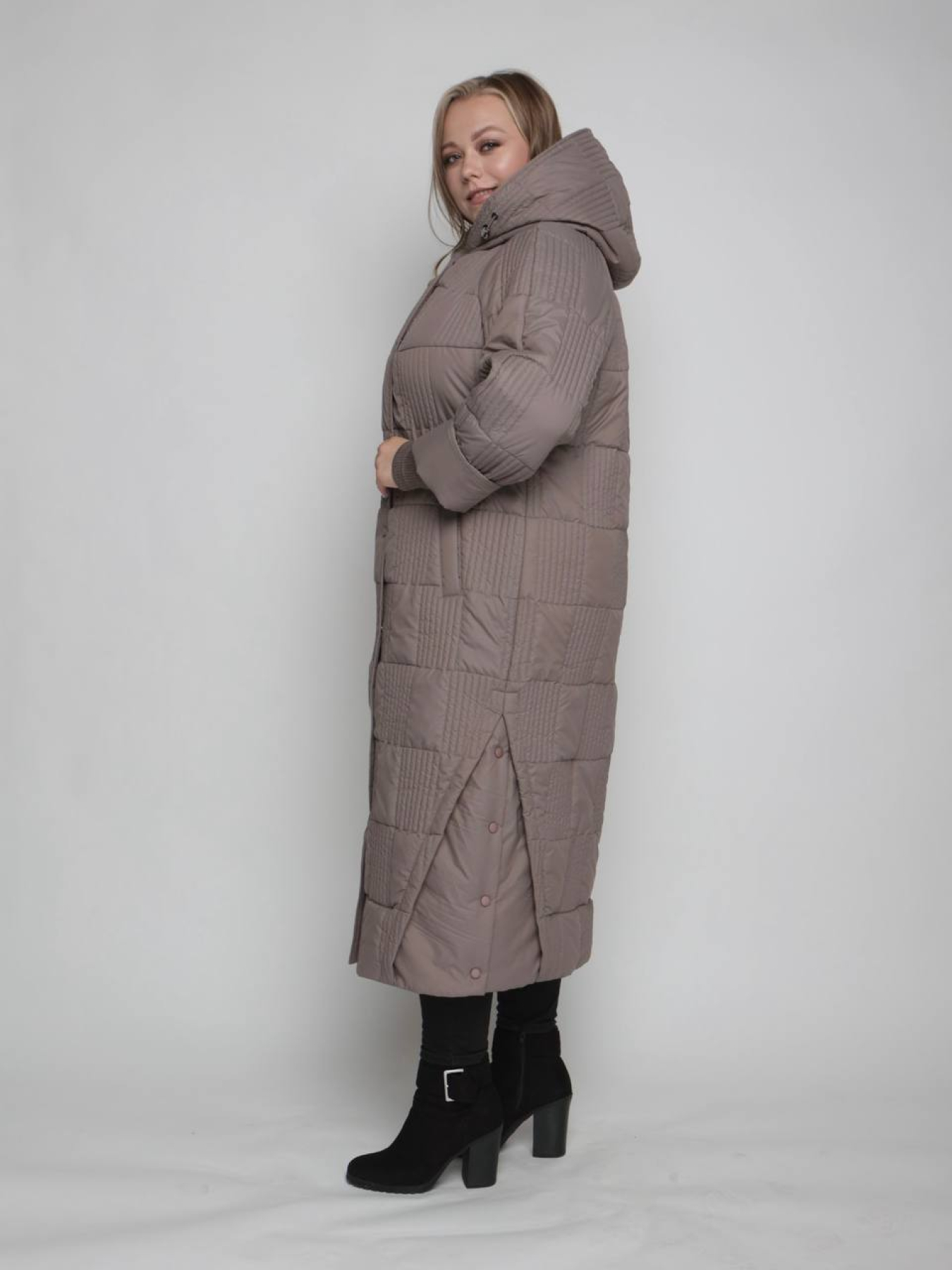 Пальто и плащи UVENTUM модель 1069-r-mocha Пальто и плащи UVENTUM модель 1069-r-mocha Фото