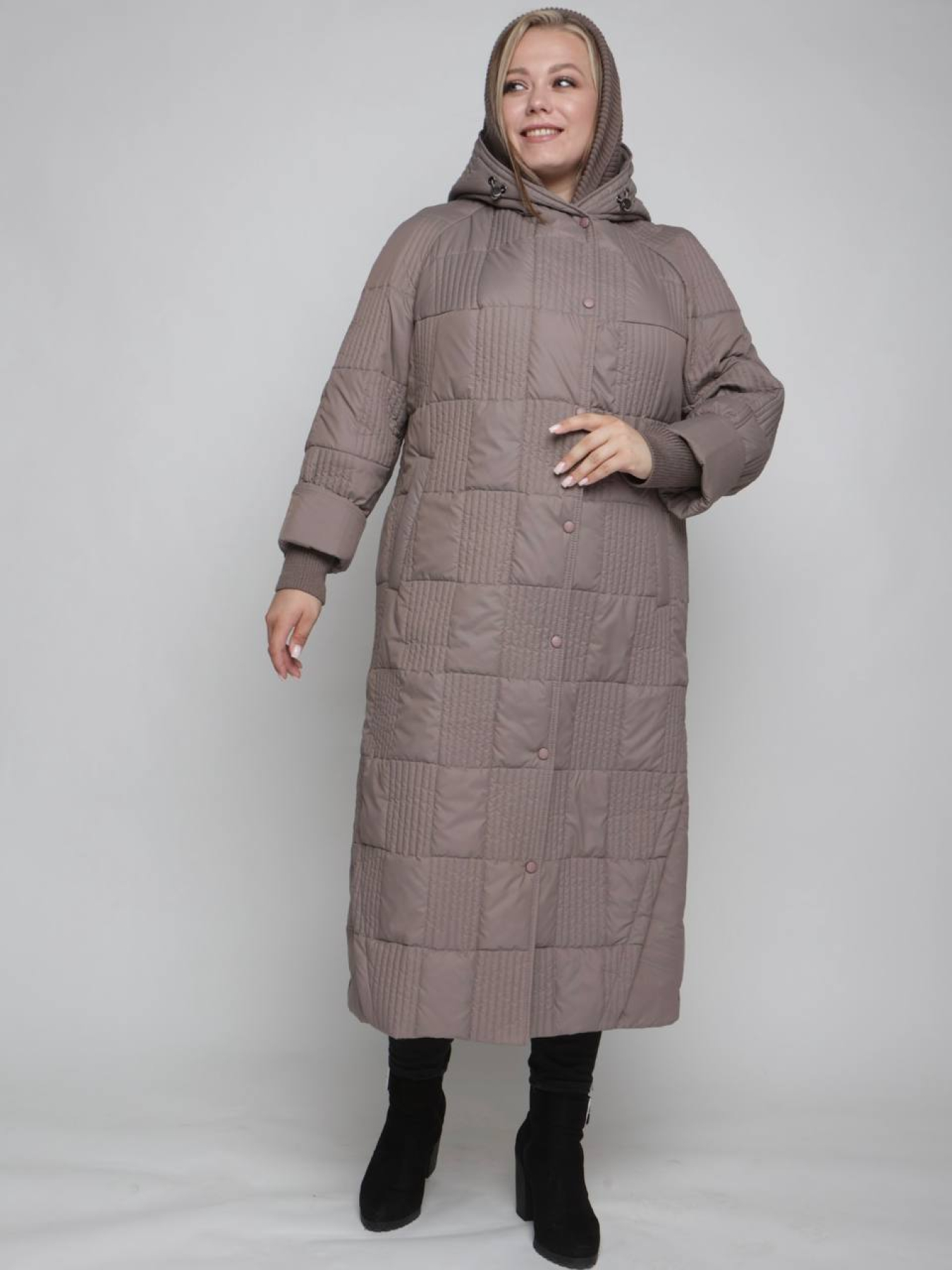 Пальто и плащи UVENTUM модель 1069-r-mocha Пальто и плащи UVENTUM модель 1069-r-mocha Фото