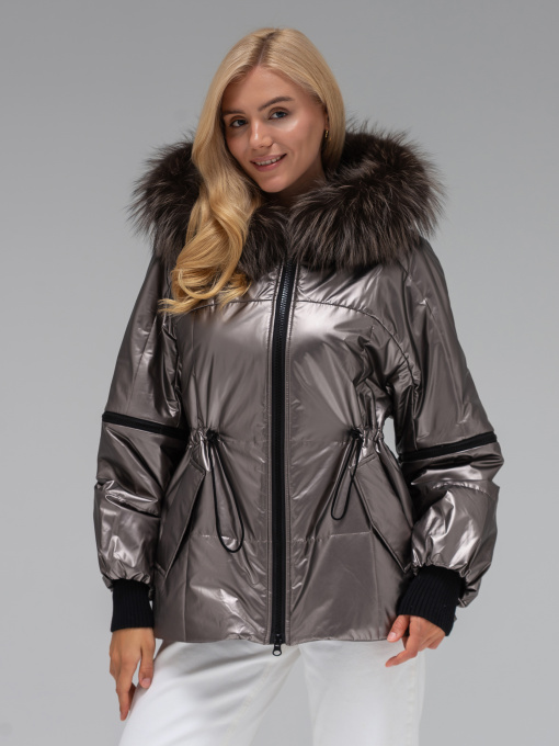 Куртки и дубленки VIVA WEAR модель 36759-bronz Фото