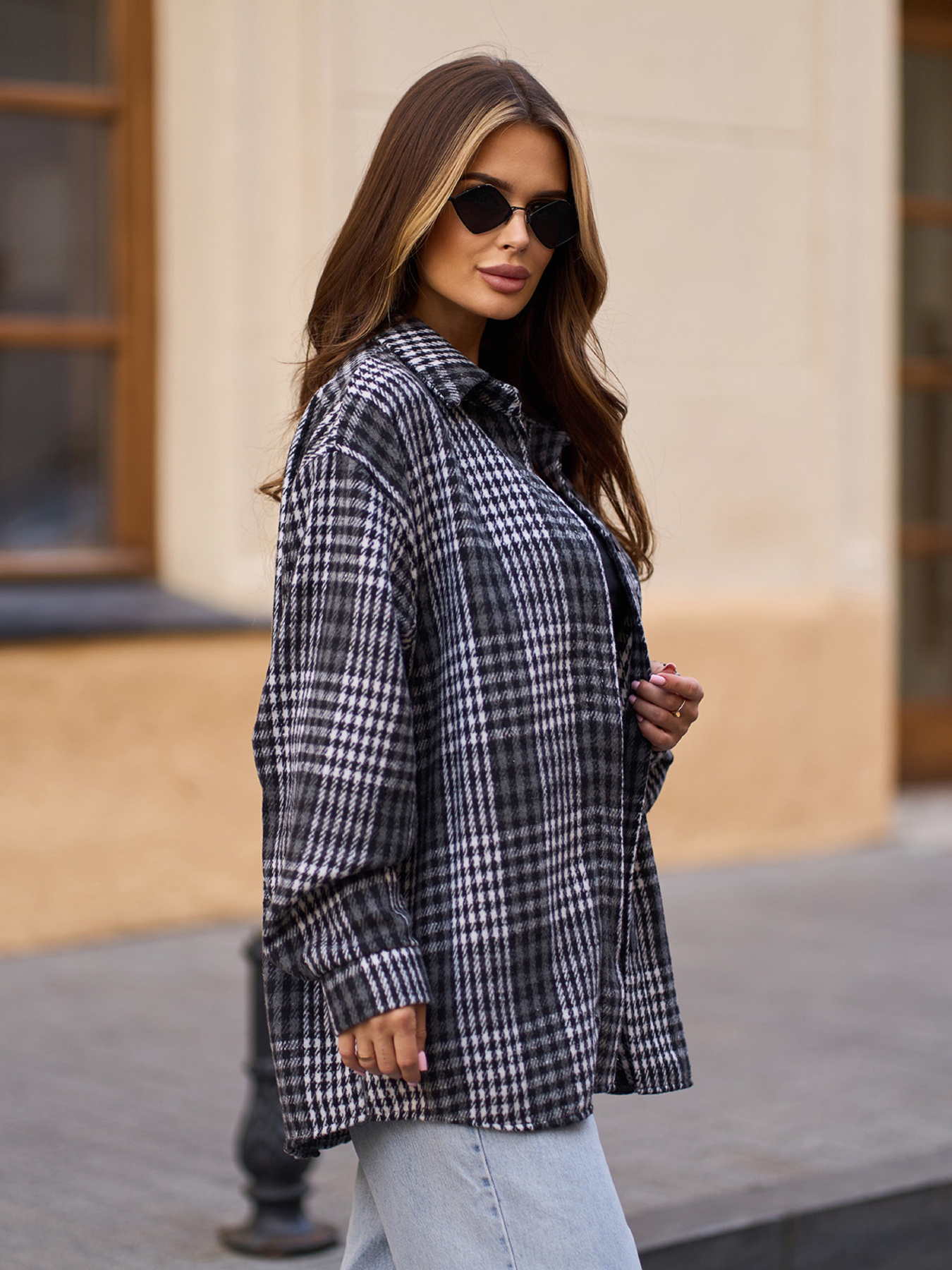 Сорочки ISSA Plus модель 15315_черный Фото