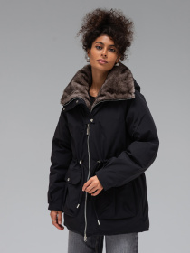 Куртки та дублянки VIVA WEAR модель 5218-blackparka Фото